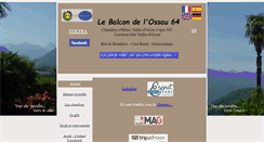 Desktop Screenshot of chambres-hotes-ossau.fr